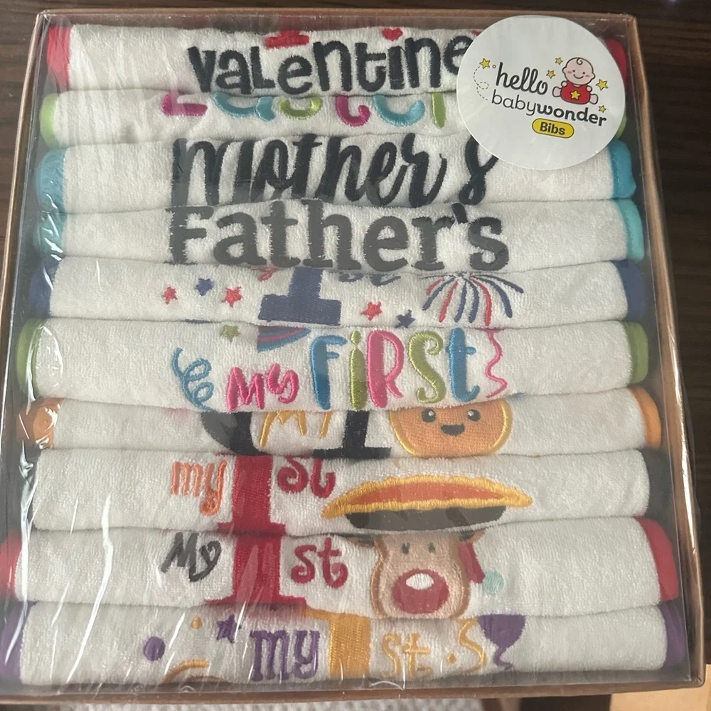 1st year baby bibs